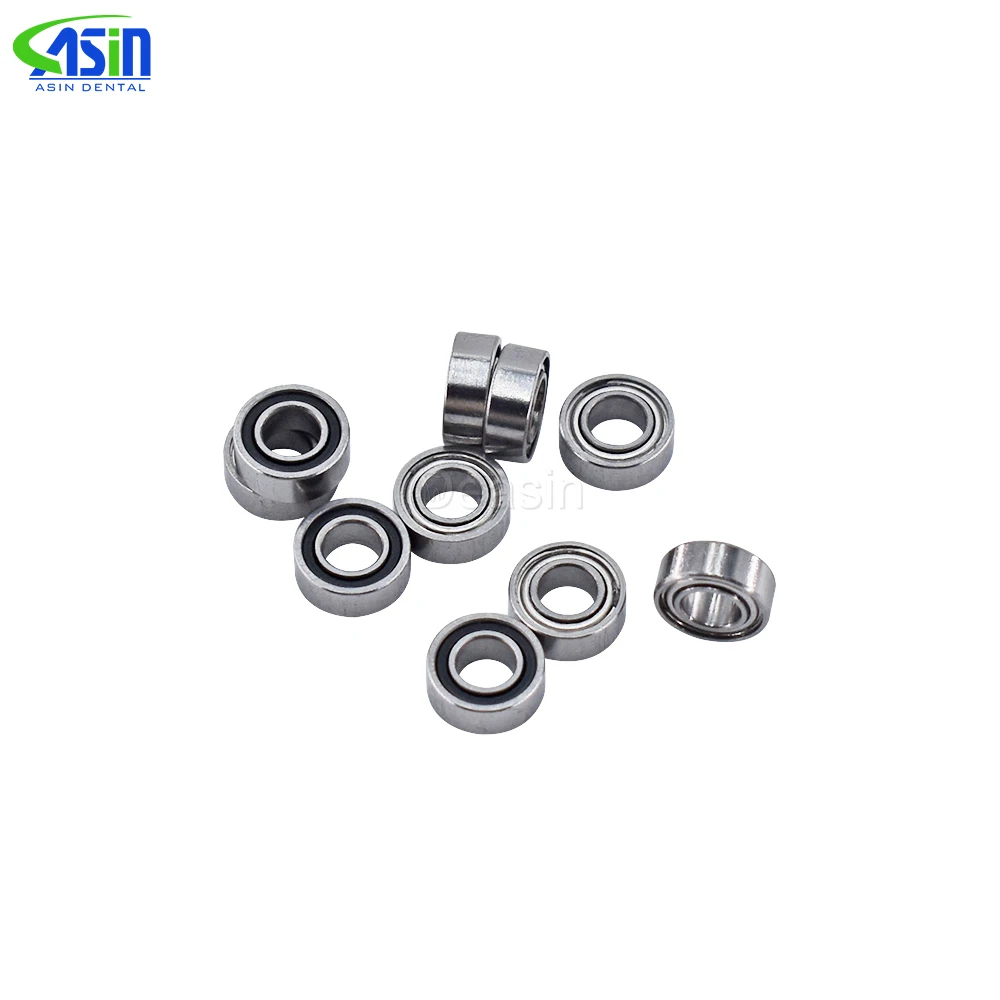 Rodamientos Cerámicos de Alta Velocidad SR144 de Alta Calidad, 10 Piezas, Compatibles con NS* Tosi Coxo, Rodamientos Dentales de 3.175*6.35*2.381 mm ASIN
