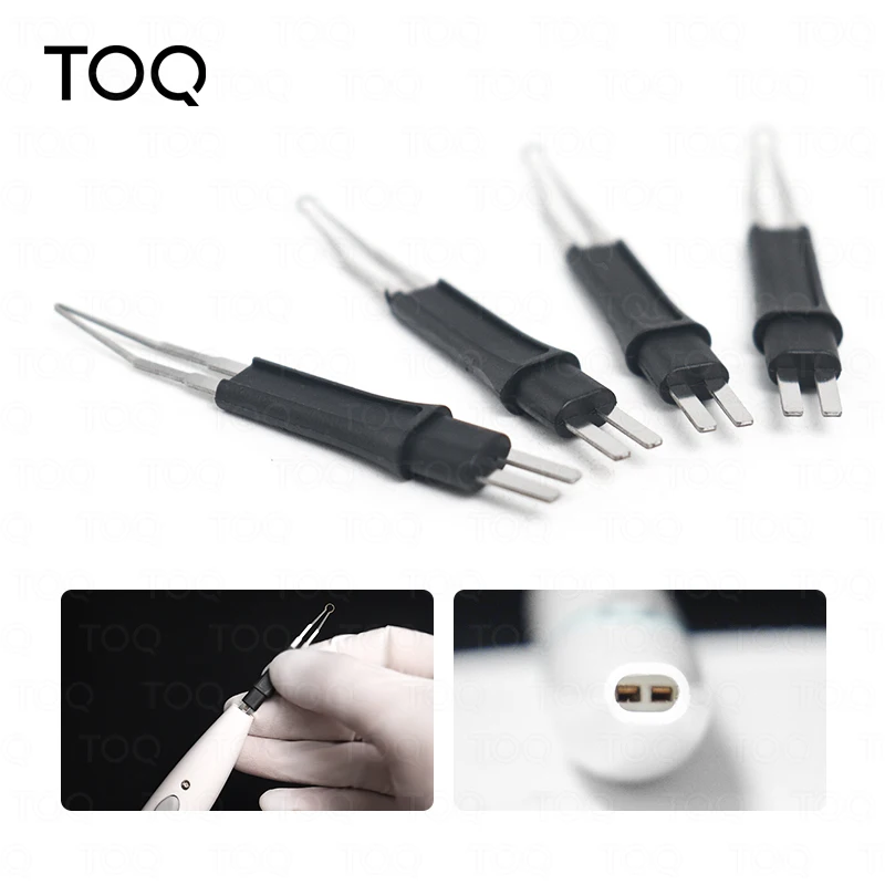 4 unidades/paquete de puntas calentables para cortador de gutapercha dental, para corte de gutapercha y cuidado de la encía