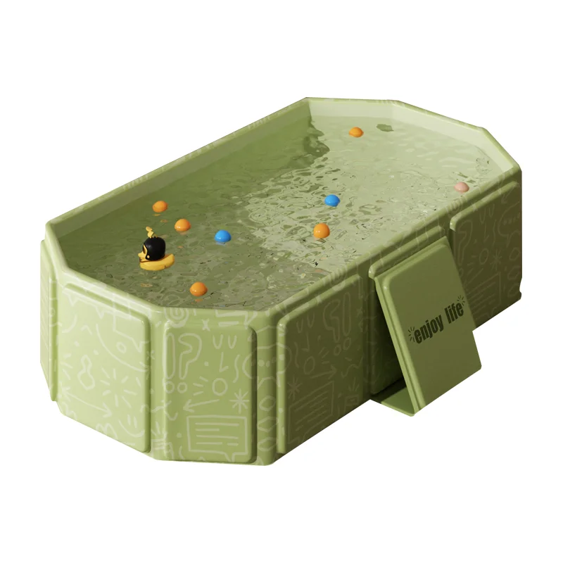 Bañera plegable para niños, bañera portátil, bañera grande para niños pequeños, lavabo de ducha portátil, bañera para niños de 0 a 5 años