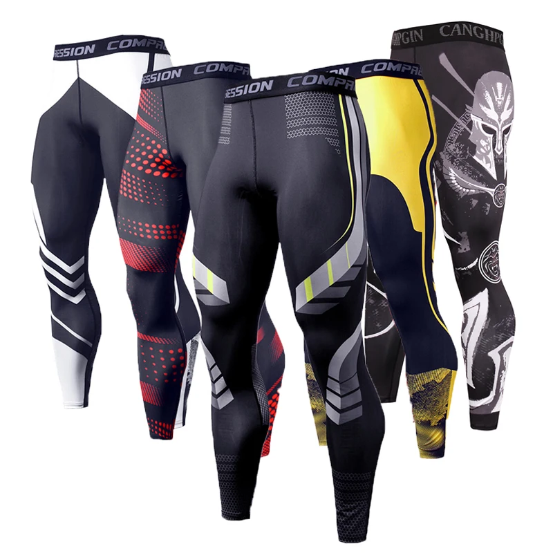 Mallas para correr para hombre, ropa deportiva de secado rápido, mallas deportivas para gimnasio, entrenamiento, trotar, pantalones deportivos, pantalones deportivos de compresión