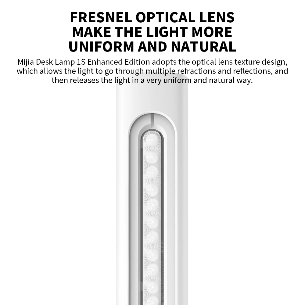 Lámpara de Mesa MIJIA 1S Versión Mejorada Ra95 Índice de Reproducción Cromática Alto Compatible con Control por Voz Protección Ocular Lámpara de Escritorio Plegable