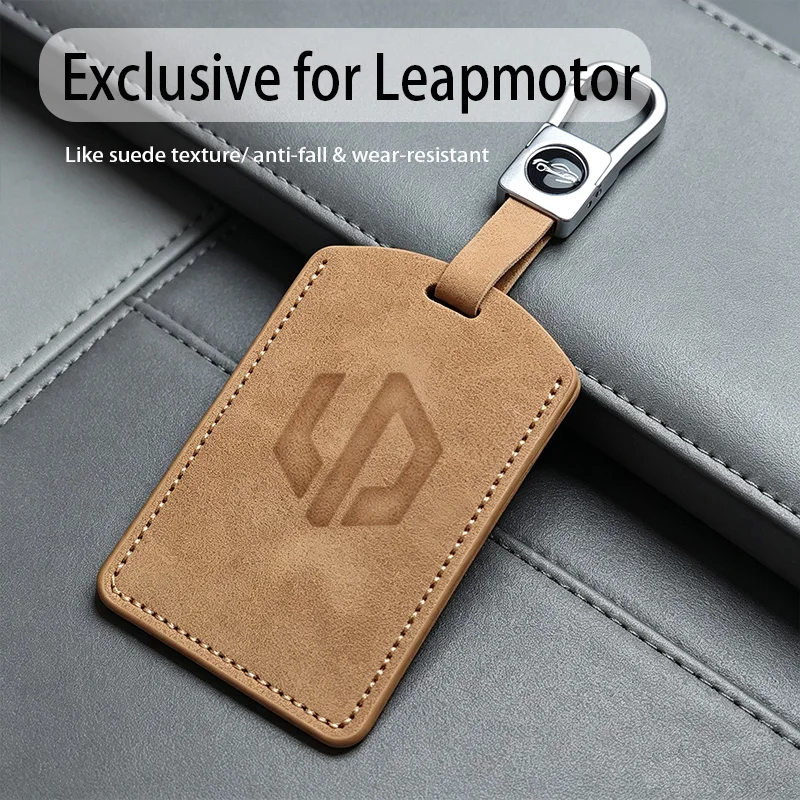 Funda Protectora para Llave de Coche con NFC para Leapmotor C10/B10/C01/C16/C11/B01 2024 2025 2026, Carcasa Duradera de Lujo