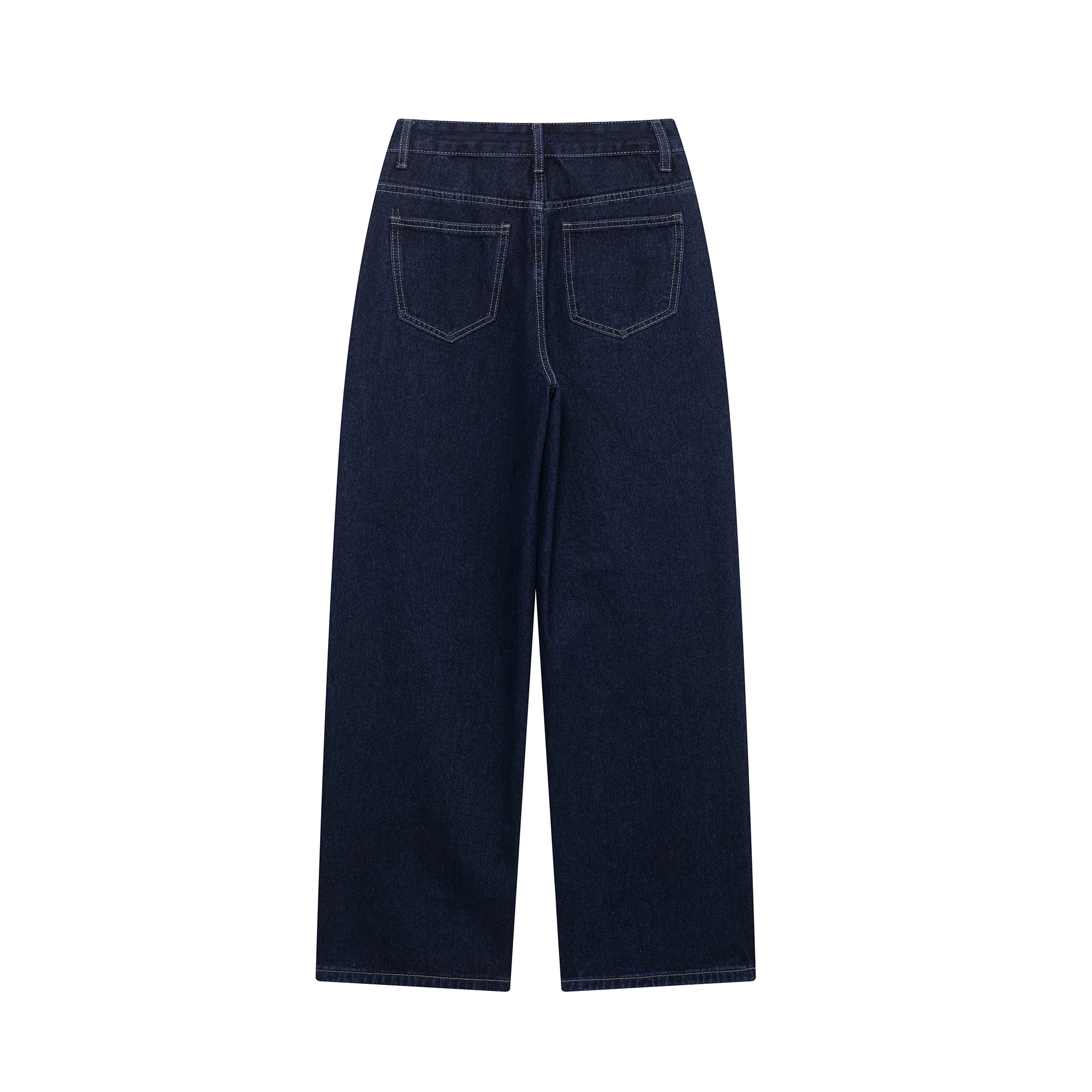 DUOPERI, conjuntos de 2 piezas a la moda para mujer con cinturón, chaquetas vaqueras y pantalones vaqueros con cremallera frontal Vintage, conjuntos de pantalones elegantes para mujer