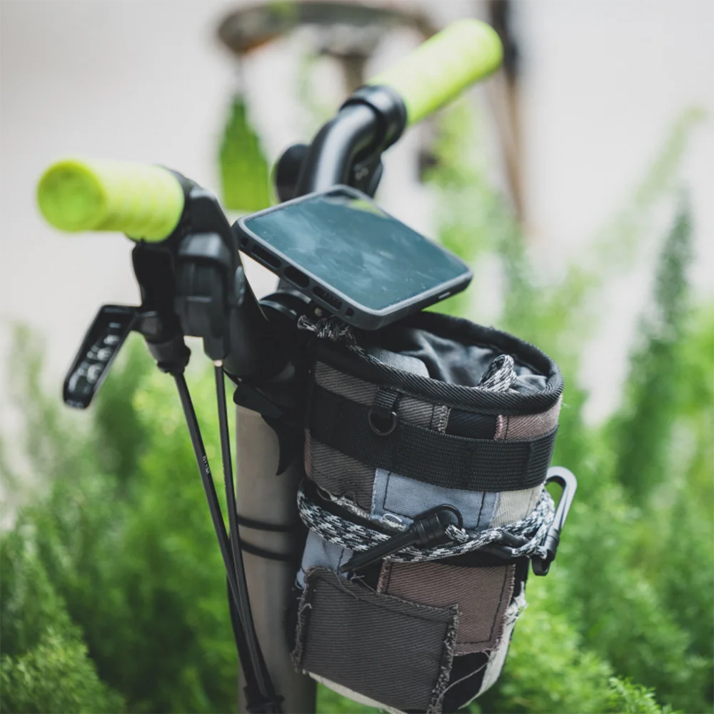 Trigo-Soporte de cámara para Faro de ciclismo para BROMPTON P LINE T LINE, vástago de bicicleta plegable, soporte para Gopro, accesorios para bicicleta