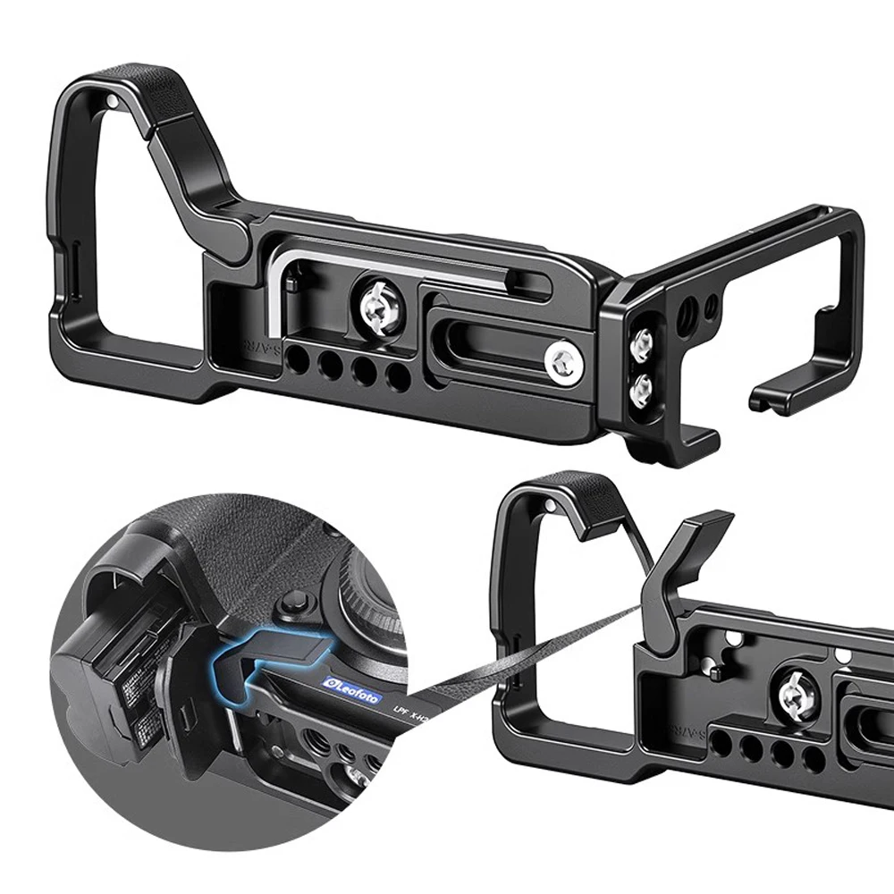 Soporte Meta L A7RV A7R5 A7R V A7M5 Compatible con placa L de liberación rápida tipo Arca Swiss para Sony A7R V ILCE-7M5
