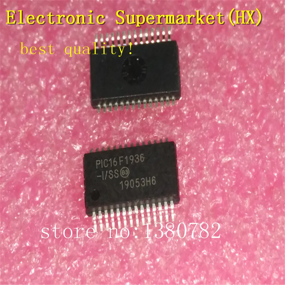 Envío gratis 100 unidades/lote PIC16F1936-I/SS SSOP-28 IC ¡En stock!