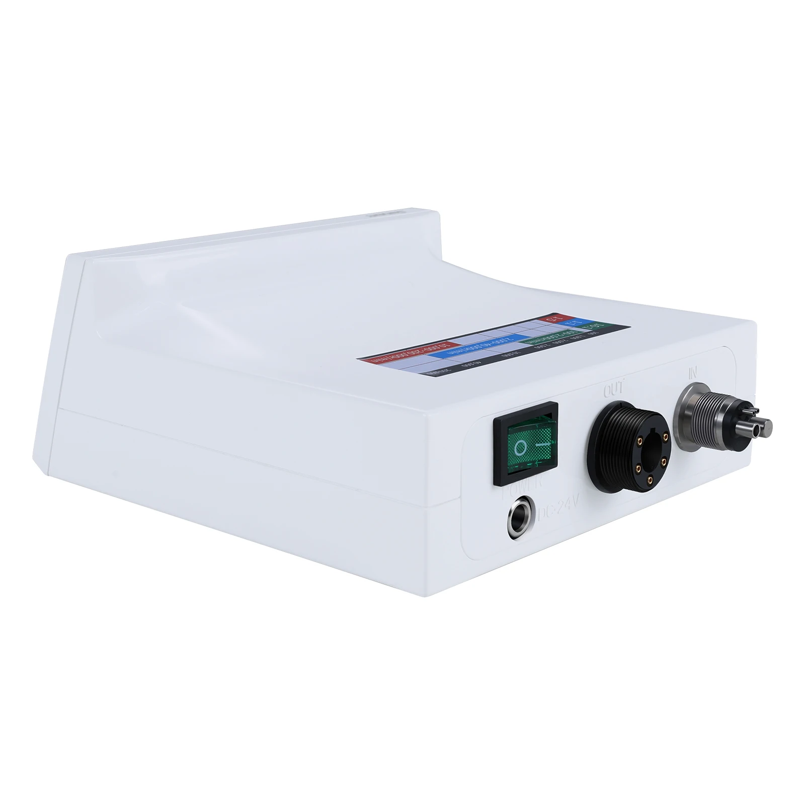 Micromotor Eléctrico Dental SANDENT sin Escobillas con LED, 4 Orificios, Compatible con Piezas de Mano 1:1, 1:5, 16:1, Tipo E, DTA