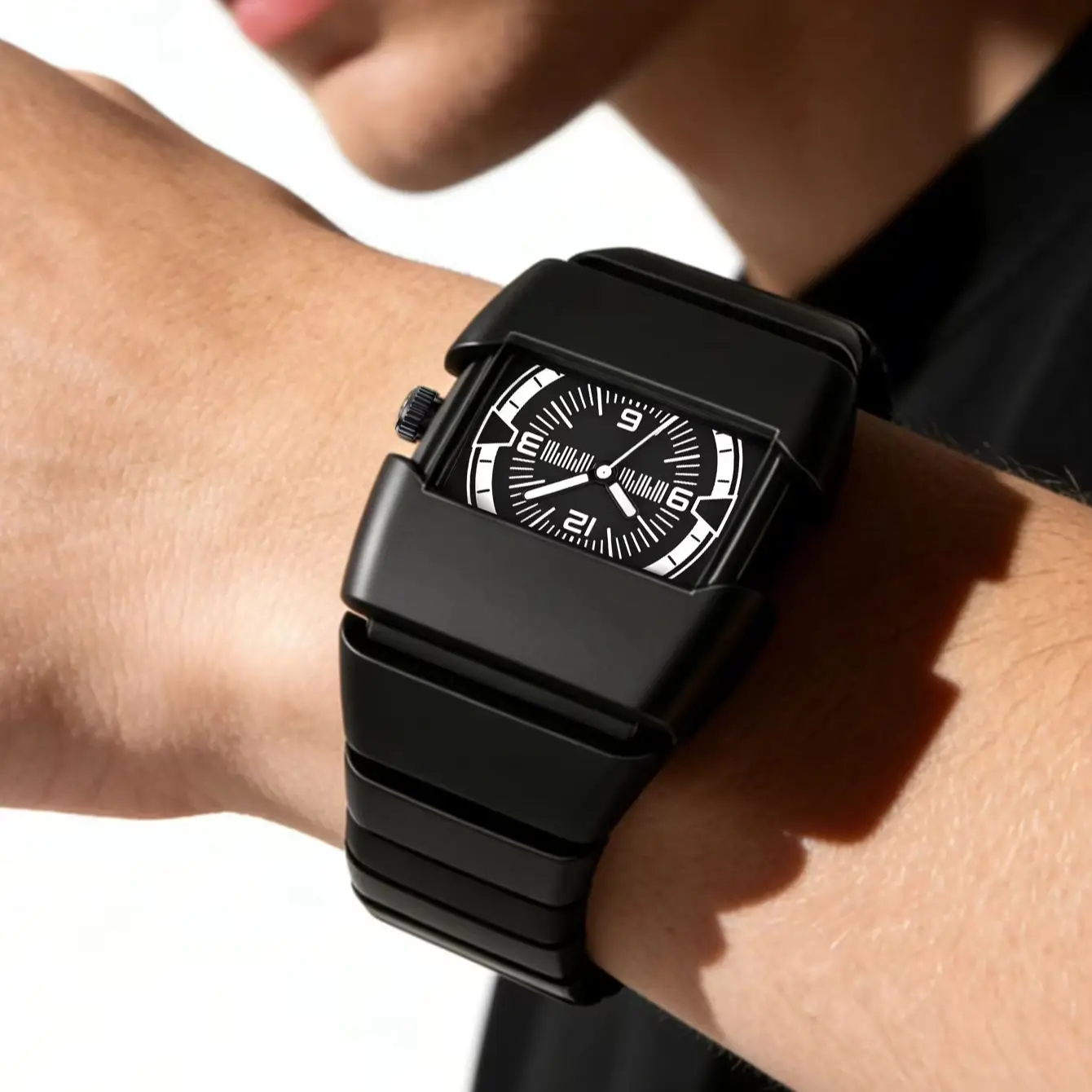 Reloj Digital para Hombre TOMI Fashion, Reloj de Pulsera Informal, Reloj Electrónico Minimalista, Regalo para Uso Diario o Fiestas