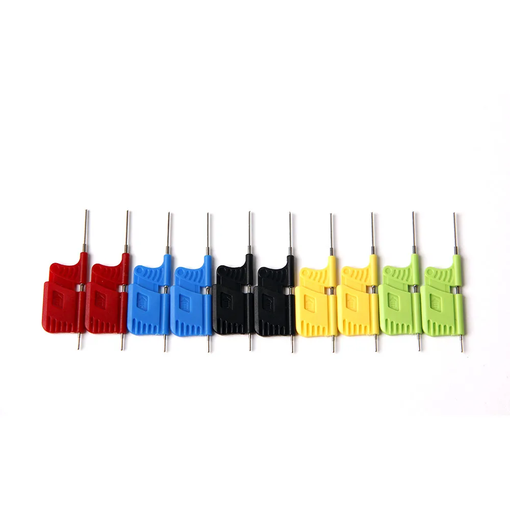 Chip IC Universal de 10 piezas, micro IC clamp SOP SOIC TSSOP TSOP SSOP MSOP PLCC QFP TQFP LQFP SMD IC Chip pin Clip DIP logic analizador