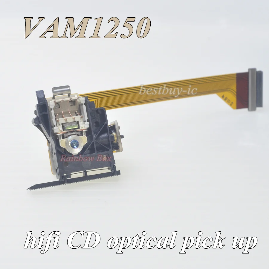 Nuevo y original VAM1250 (VAM1254 VAU1254) superficie de contacto dorada HiFi CD conjunto de servicio de recogida óptica lente láser VAU1255