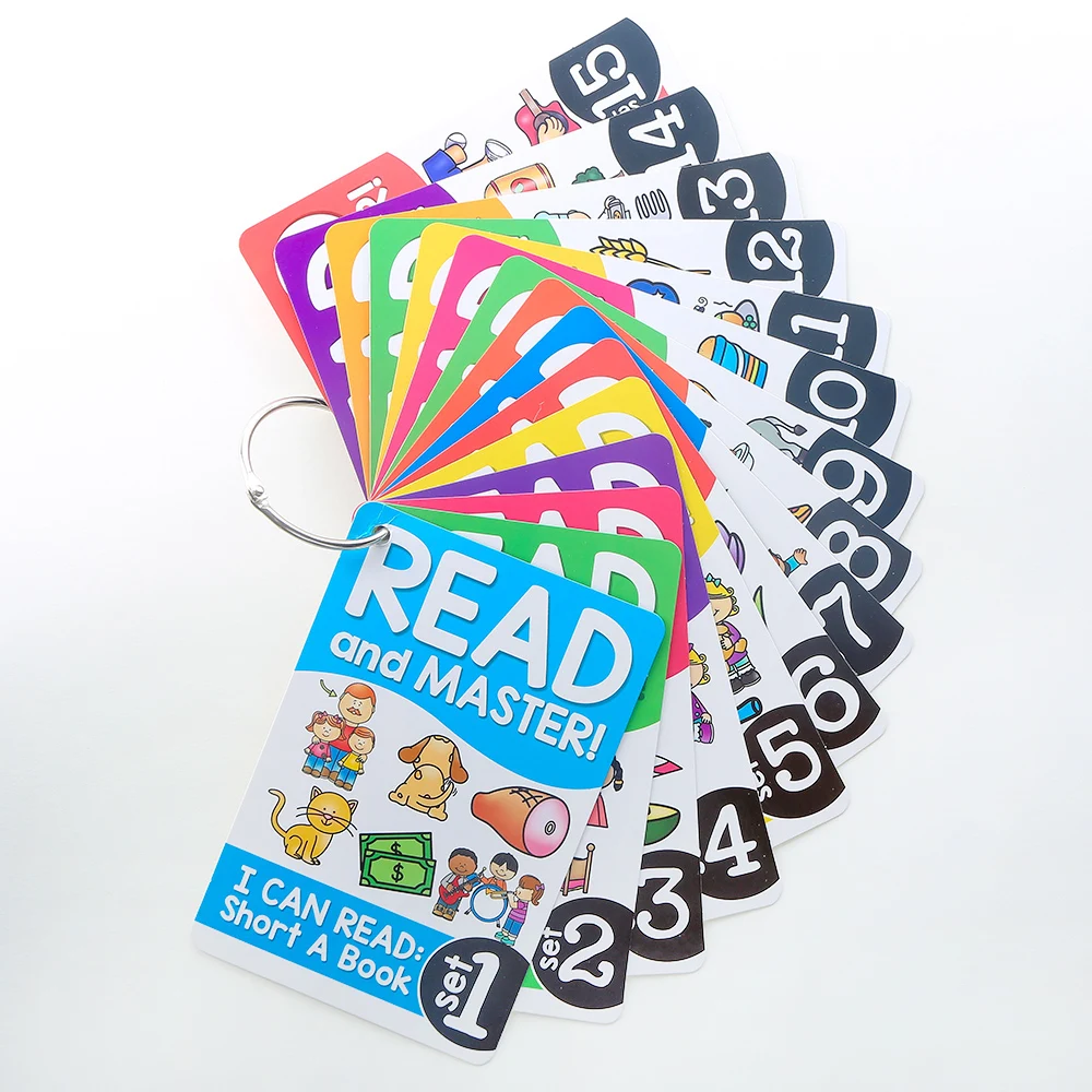 Tarjetas de aprendizaje de fonética en inglés Montessori, juguetes educativos para guardería para niños, tarjetas didácticas de ayuda para enseñanza de profesores