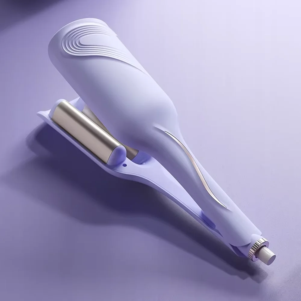 Rizador de Pelo Profesional, Herramienta para Rizar con Efecto Ondulado, Estilizado Duradero, Calentamiento Rápido, Rizador Eléctrico con 4 Temperaturas Ajustables, 32MM