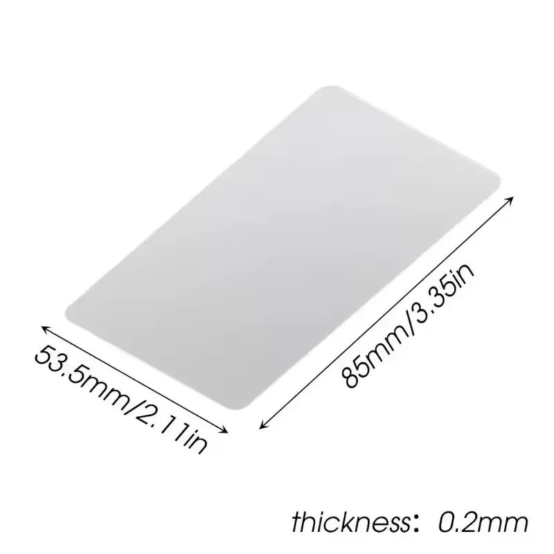 Abridor de pantalla de teléfono con tarjeta de plástico, herramienta de extracción de palanca Flexible ultrafina, tarjetas de reparación transparentes para reparación de pantalla LCD de tableta móvil