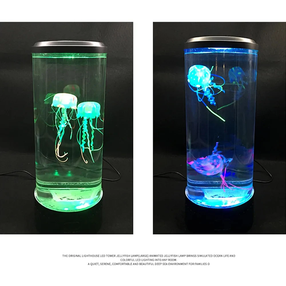 Lámpara de medusa que cambia de Color, luz nocturna de mesa alimentada por Usb/batería, regalo para niños, decoración del hogar y dormitorio, regalos de cumpleaños para niños y niñas