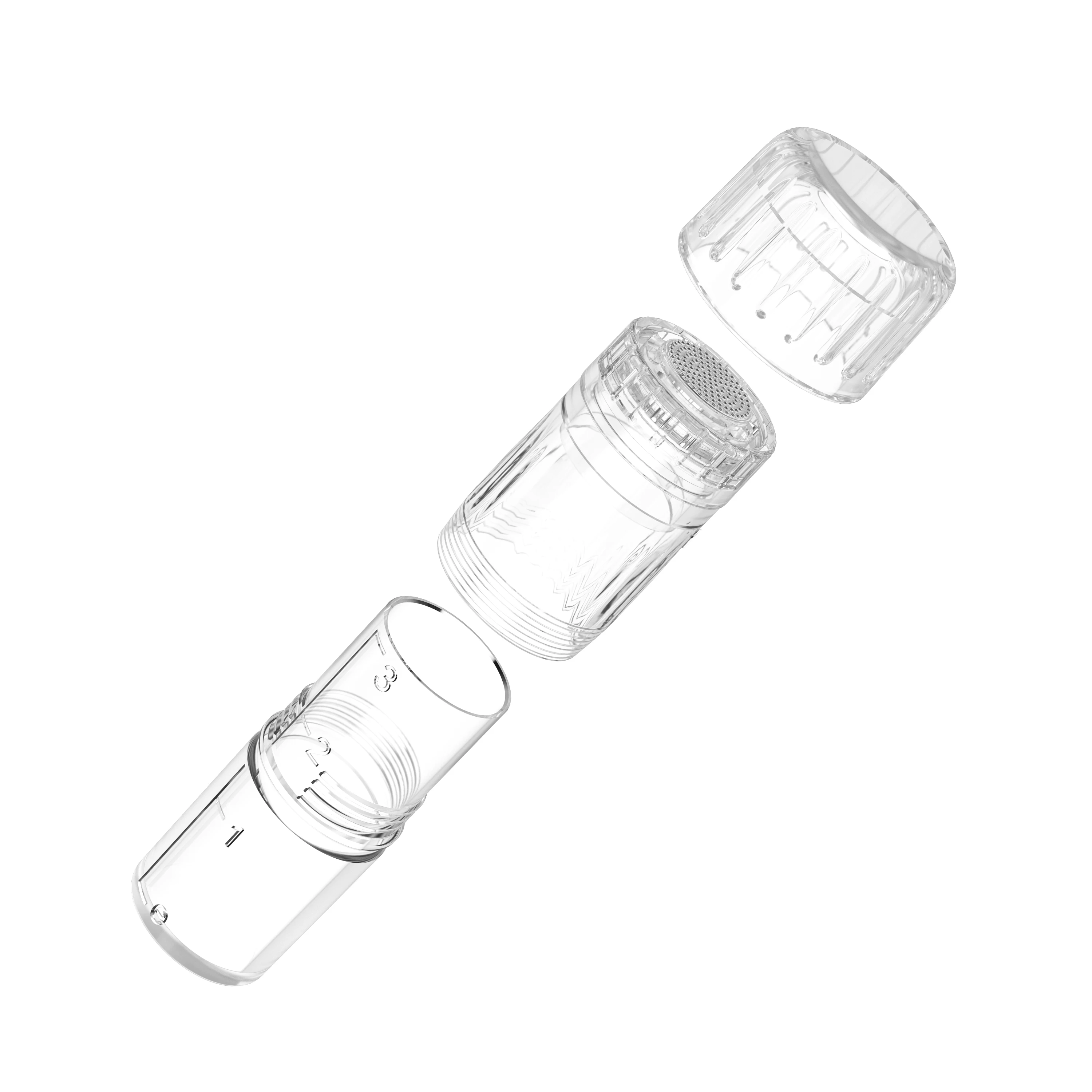 Cartucho de Agujas Hello Face H3 H5, 50 Unidades, Aguja de 12 Pines, Chip de Silicona Nano-HR, Punta Nano, Longitud de la Aguja 0.25 mm