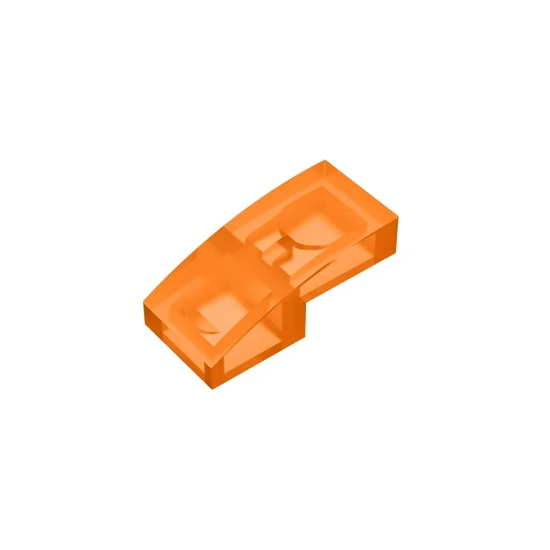 Gobricks GDS-656 pendiente, curvada 2 x 1 compatible con lego 11477 bloques de construcción educativos DIY para niños técnicos
