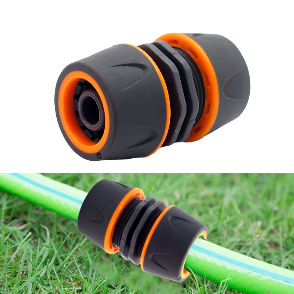 Adaptador de conector de extensión de unión de manguera de 1/2 pulgadas, 1 Uds., para manguera de jardín, conector de reparación de extensión de riego