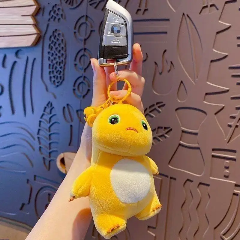 Lindo Kawaii 13cm muñeco de dragón de leche juguete de peluche almohada Nailong colgante bolsa accesorios llavero bolsa coche regalo para niños
