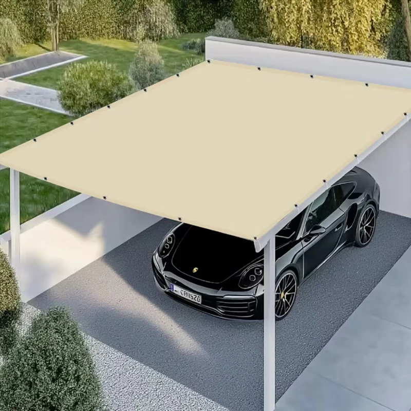 Lona de Sombra 2x3/3x4/4x5/M, Impermeable, para Exteriores, Jardín, Terraza, Protección UV, para Fiestas, Piscina, Camping