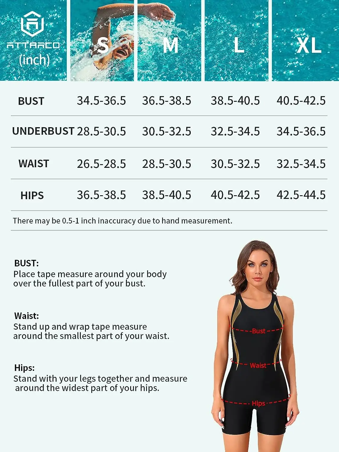 Anfilia-bañador deportivo de una pieza para mujer, traje de baño atlético de entrenamiento profesional con espalda cruzada, traje de baño con estampado de líneas onduladas