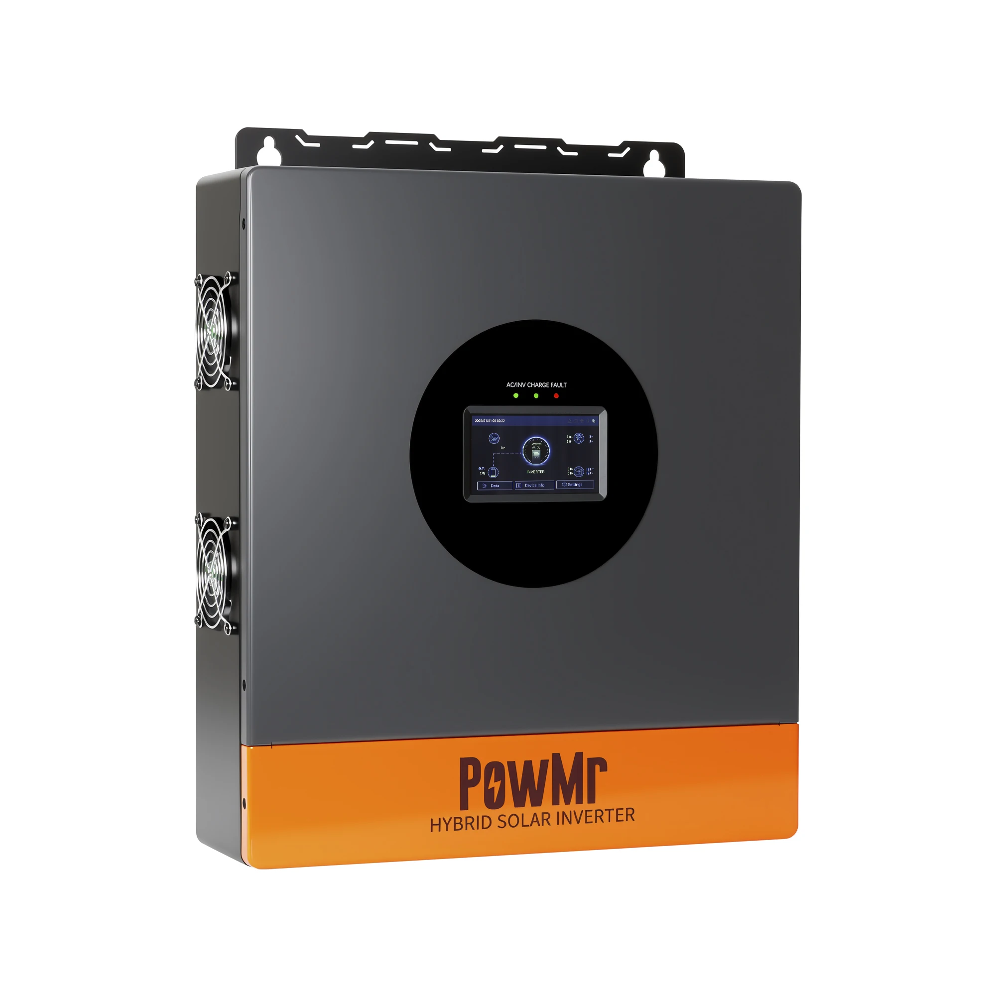 Inversor Solar de Fase Dividida PowMr 8KW 12.5KW DC 48V a 120V 240V AC con Cargador Solar MPPT, Onda Sinusoidal Pura, Inversor Fuera de Red para Hogar, Compatible con Baterías de Litio