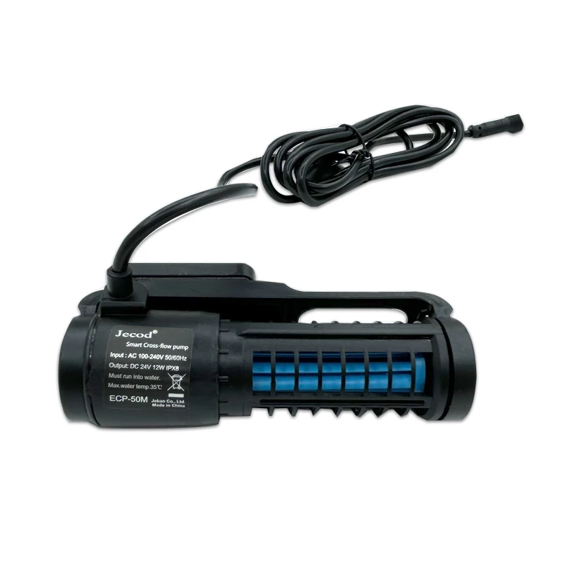 Jebao nuevo SCP-50 ECP-50 WIFI bomba de circulación de onda 12W 1500-5000L/H tanque de coral mini bomba de surf de acuario para vidrio de 8MM