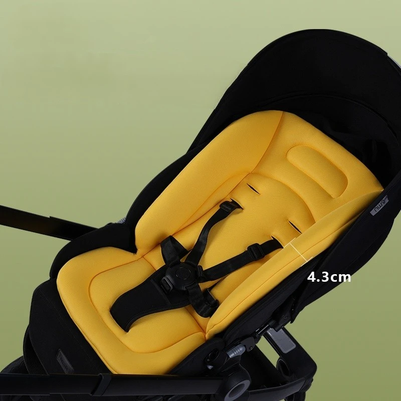 Colchón para cochecito, cojín Universal para asiento, almohadilla de algodón apta para Yoyo/Cybex, alfombrilla suave y gruesa, accesorios para cochecito