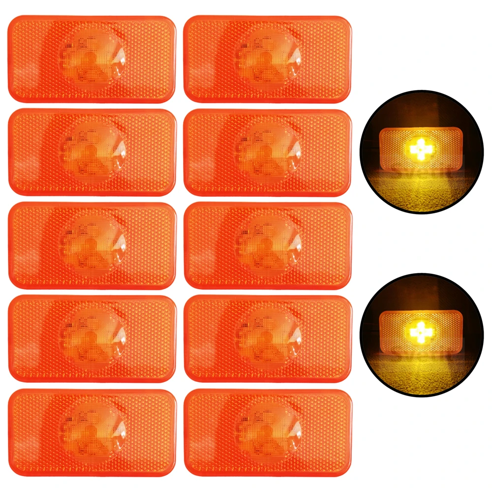 Luces laterales LED de 24V para camión Volvo FH FM FL, lámpara marcadora, liquidaciones ámbar claro 20789440 20398660 82392733   Accesorios