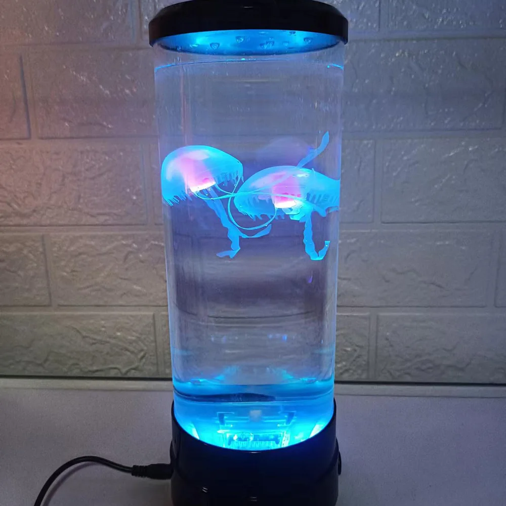 Lámpara de medusa que cambia de Color, luz nocturna de mesa alimentada por Usb/batería, regalo para niños, decoración del hogar y dormitorio, regalos de cumpleaños para niños y niñas