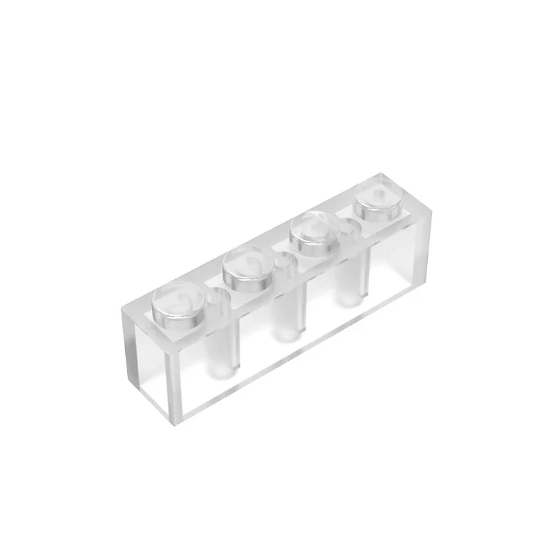 Gobricks GDS-534 Ladrillo 1 x 4 sin Tubos Inferiores compatible con lego 3010 3066 piezas de bricolaje infantil