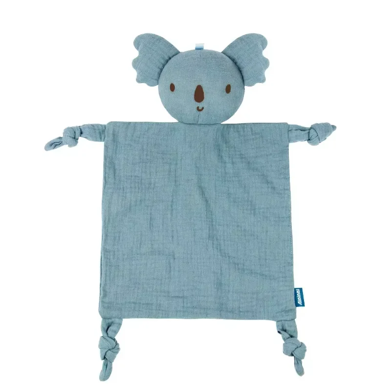 Juego de edredón y babero personalizados para bebé con nombre bordado y diseño de animales, ideal para regalo de baby shower o Pascua.