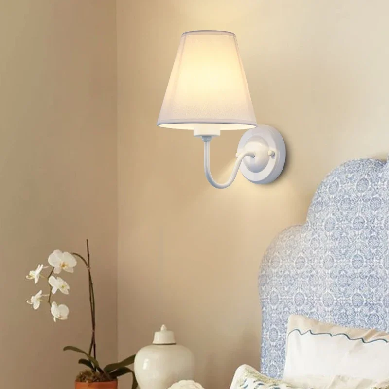 Lámpara de pared Retro E27, creativa y minimalista, decoración de interiores, dormitorio, Hotel, cabecera, estudio, accesorios de iluminación para el hogar