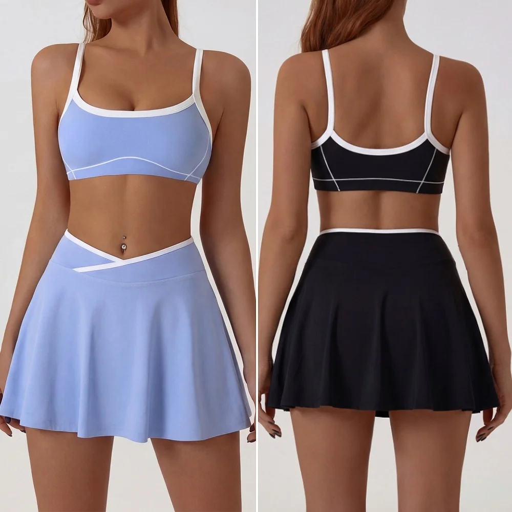 Cloud Hide-traje de Yoga para mujer, conjunto de gimnasio y Fitness, chándal deportivo SEXY de dos piezas, trajes de entrenamiento para Pilates, ropa para correr