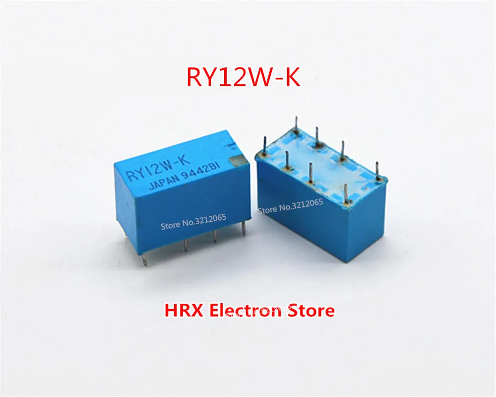 10 unids/lote relé RY5W-K 5V RY12W-K 12V RY24W-K 24V 1A 8PIN nuevo Original
