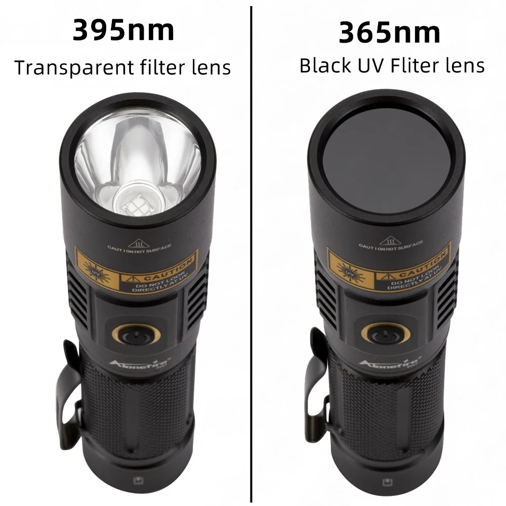 Linterna UV de 20W, 395/365nm, recargable por USB, luz negra, curado, tiña para gatos, marcador para manchas de orina de mascotas, fuga, mineral, dinero, luz de escorpión
