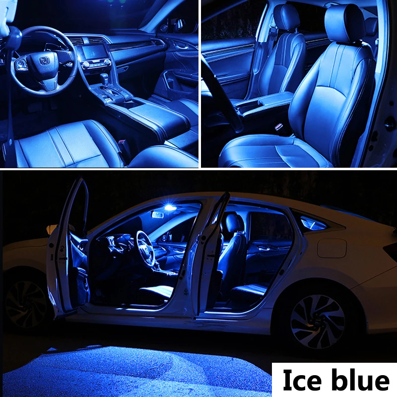 Kit de luces LED para el interior del coche, 16 Uds., para lectura de mapas, luz de maletero, para Alfa Romeo 159, 2005, 2006, 2007, 2008, 2009, 2010, 2011, 2012, accesorios