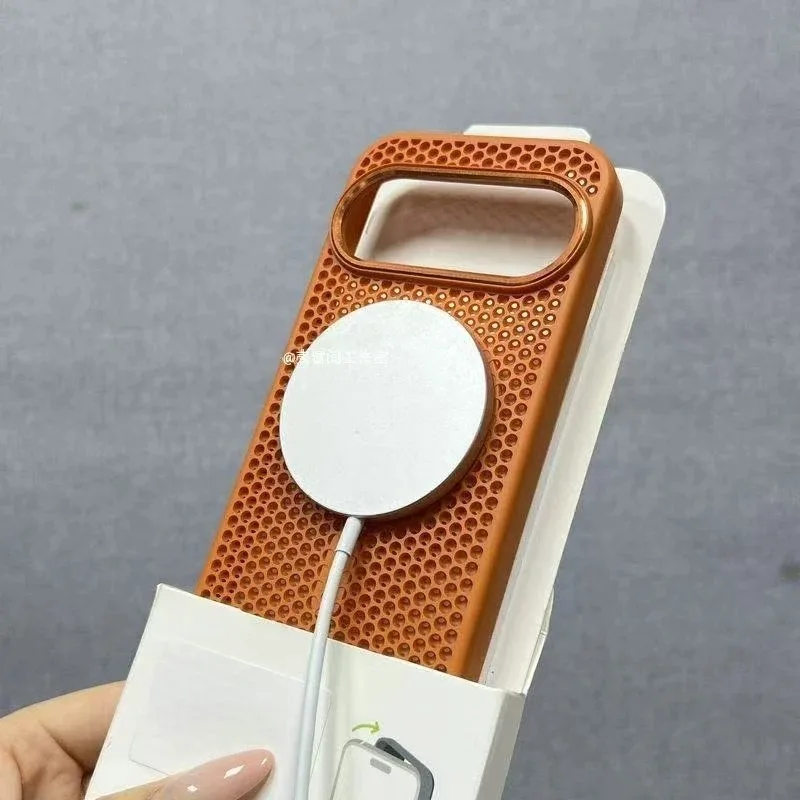 Funda para Google Pixel 10 Pro XL 11 Pixel11, cubierta protectora de malla de nido de abeja con refrigeración magnética MagSafe, carcasa con marco de lente de Metal