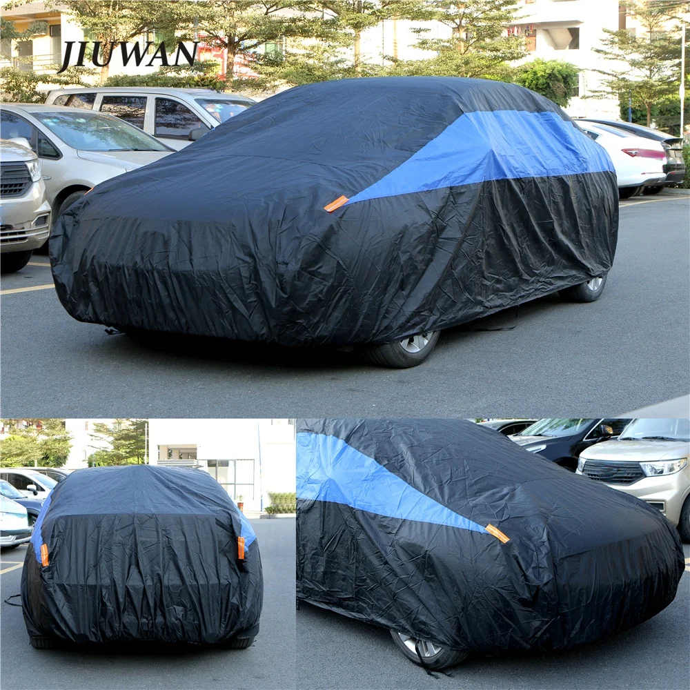 Cubierta Universal para coche, impermeable, a prueba de polvo, protección UV, exterior, para Audi, BMW, Benz, Toyota, Tesla, Honda, Ford, KIA, VW