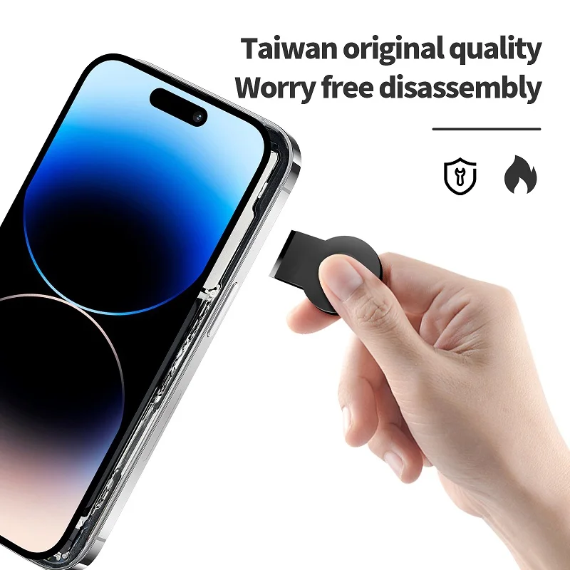 Funda de desmontaje LCD para reparación de teléfonos móviles, Original de Taiwán, alta temperatura y alta dureza, para reparación de portátiles, herramienta abierta para Iphone