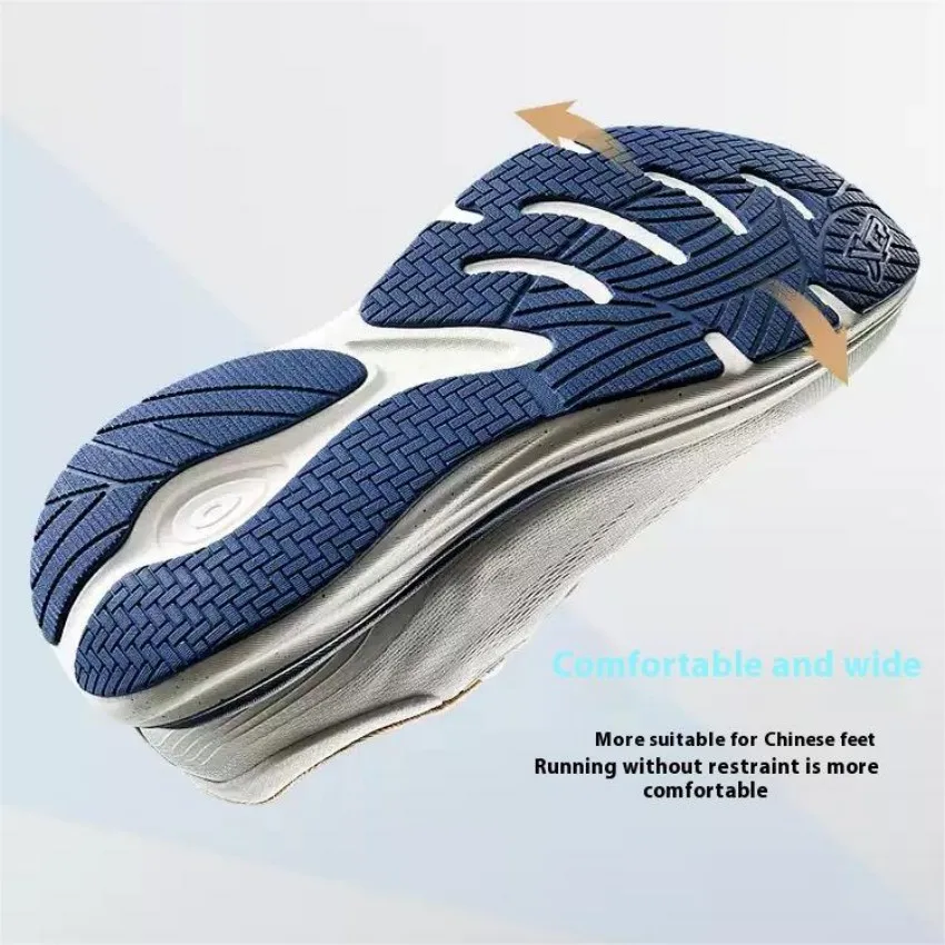 Xtep QINGYUN LITE zapatillas de correr para hombre 2025 primavera amortiguación resistente al desgaste zapatillas ligeras y cómodas 975219110056