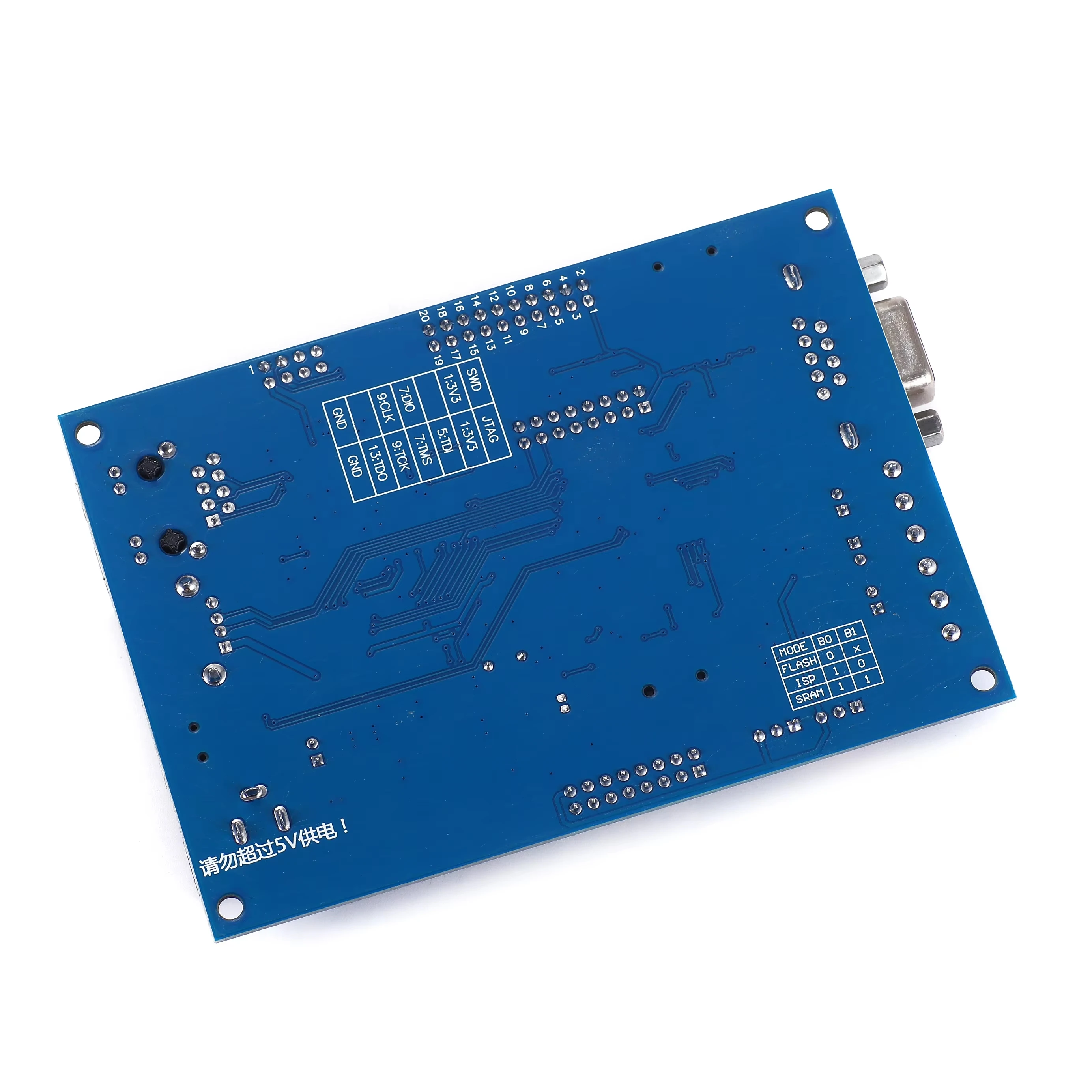 1 Juego de placa de desarrollo de Control Industrial STM32F407VET6 aprendizaje 485 Dual CAN Ethernet Internet de las cosas STM32 Original