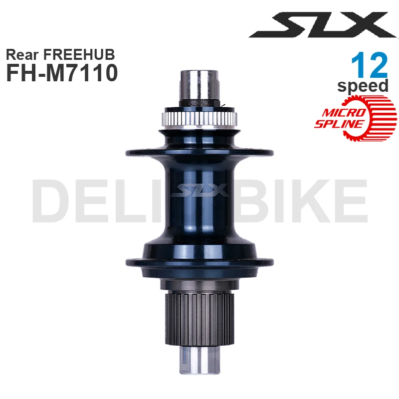 SHIMANO-buje delantero SLX HB-MT410-B, HB-M7110, HB-M7110-B, FH-MT410-B, FH-M7110, MICRO SPLINE, FREEHUB trasero, 14812 velocidades
