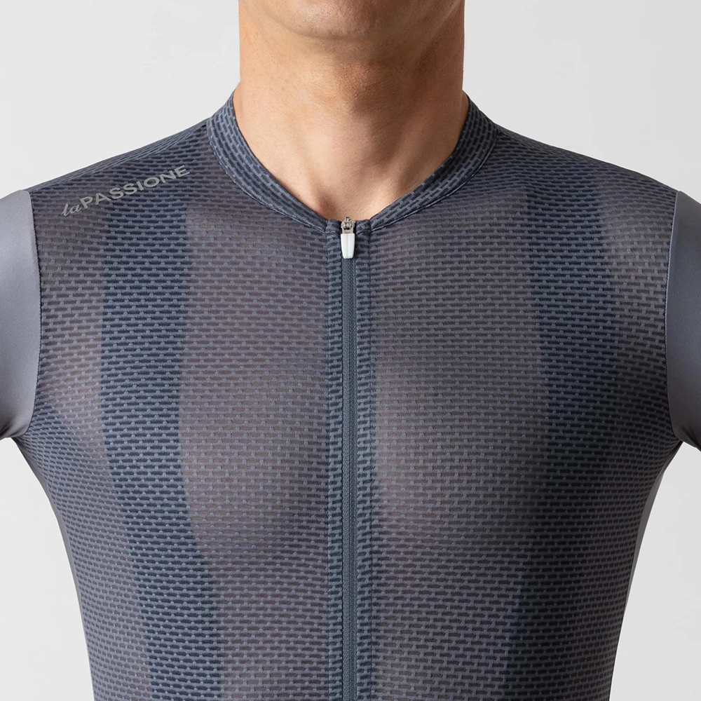 Camiseta de ciclismo para hombre la passione, camisetas clásicas de ciclismo de carreras, ropa de ciclista de manga corta, camisa, Maillot, ropa de bicicleta de verano