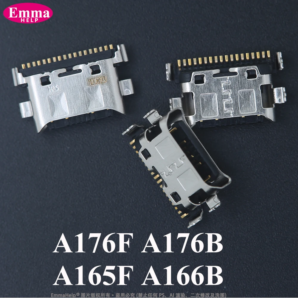 10 piezas de Conector de Carga USB para Samsung A06 A07 A05 A04 A13 A14 A15 A17 A25 A31 A50s A51 A16