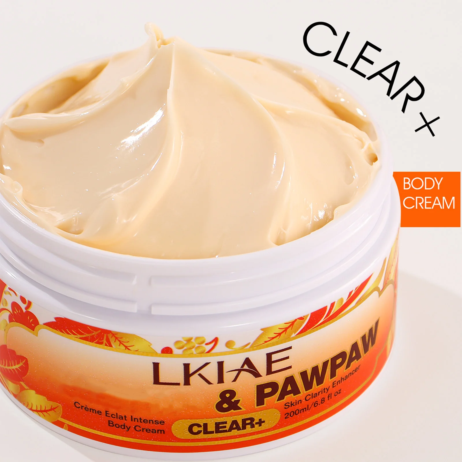 Crema Aclarante de Papaya LKIAE, Hidratante, Nutritiva, Unifica el Tono de la Piel, Mejora la Piel Áspera, Reduce las Manchas Oscuras para Mujeres