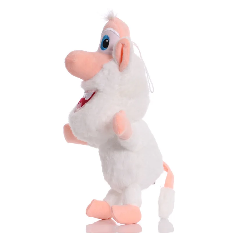 Peluches de cerdo blanco ruso de 15/30cm, cerdo blanco cooperado Booba Buba, juguetes de peluche, muñecos de animales de dibujos animados, juguetes de peluche, regalo