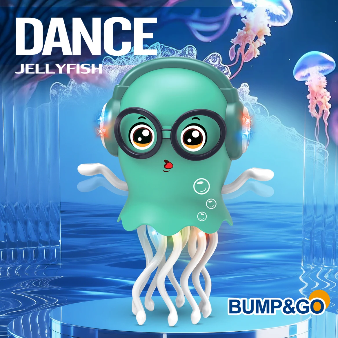Pulpo bailando para chico, juguetes electrónicos para mascotas, desarrollo interactivo de dibujos animados, educación en movimiento, juguete para regalo para niños pequeños, regalo de cumpleaños creativo