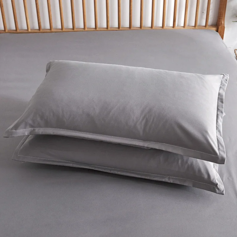 Juego de sábanas de algodón de 3 uds (1 sábana ajustable + 2 fundas de almohada) Funda de colchón suave transpirable con funda de almohada juego de cama