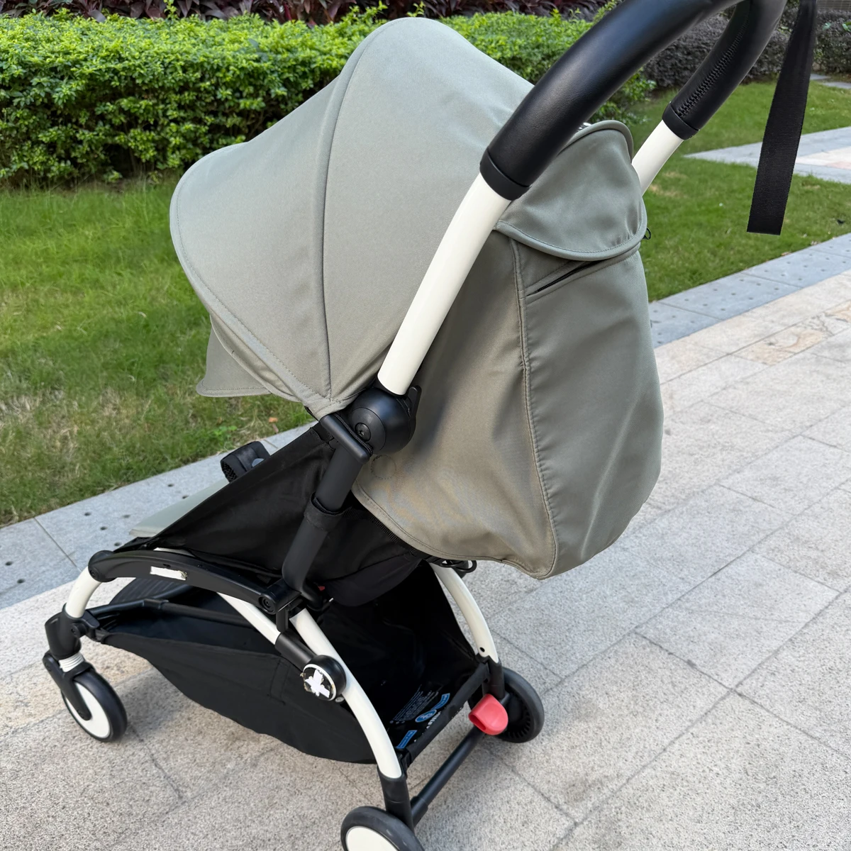 Accesorios de Repuesto para Carrito de Bebé MomTan: Capota Extendida, Cojín de Asiento y Base de Asiento para Babyzen YOYO Series y Stokke YOYO3