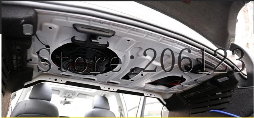 2016 2017 2018 2019 2020 2021 para Audi A4 B9 A4L estilo de coche maletero de coche estera de algodón insonorizada pegatina de protección 1 unids/set